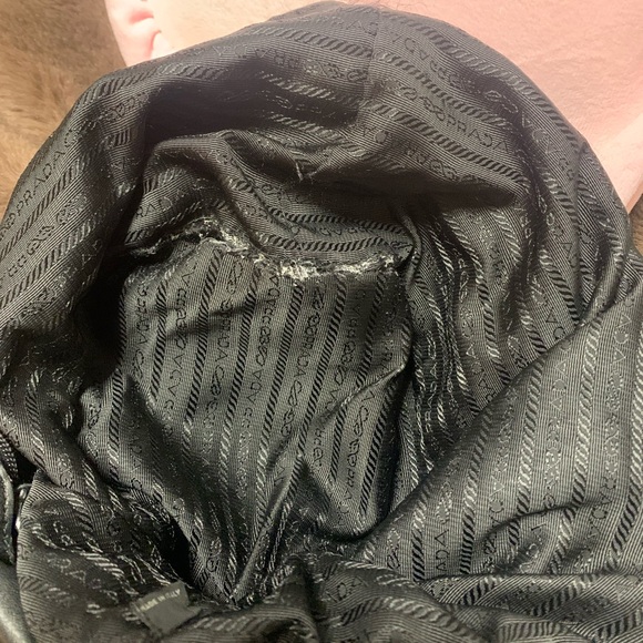 Prada tessuto nylon bauletto bow bag crossbody - Picture 14 of 16